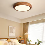 Orbis Wood Wood Grain Round Ceiling  Light