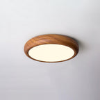 Orbis Wood Wood Grain Round Ceiling  Light