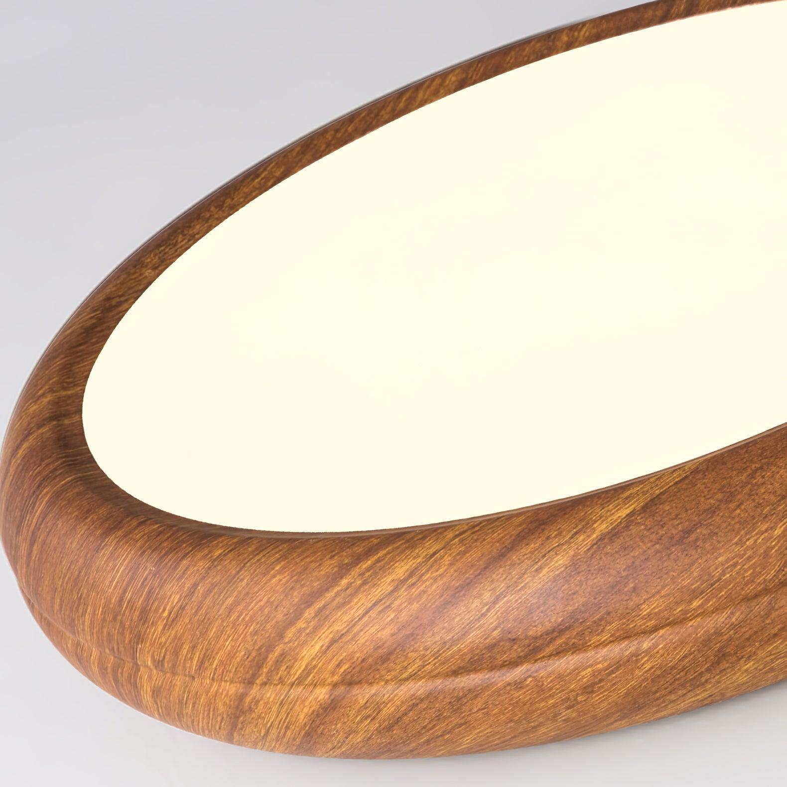 Orbis Wood Wood Grain Round Ceiling  Light