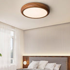Orbis Wood Wood Grain Round Ceiling  Light