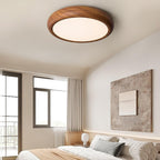 Orbis Wood Wood Grain Round Ceiling  Light