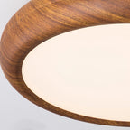 Orbis Wood Wood Grain Round Ceiling  Light
