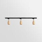 Finn Wood Track Ceiling Light Spotlight