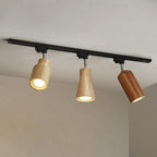 Finn Wood Track Ceiling Light Spotlight