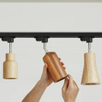 Finn Wood Track Ceiling Light Spotlight