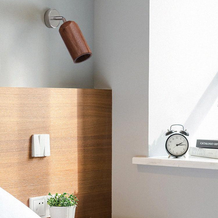 Finn Wood Track Ceiling Light Spotlight
