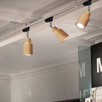 Finn Wood Track Ceiling Light Spotlight