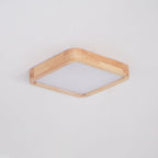 Hano Wooden Geometric Ceiling Light