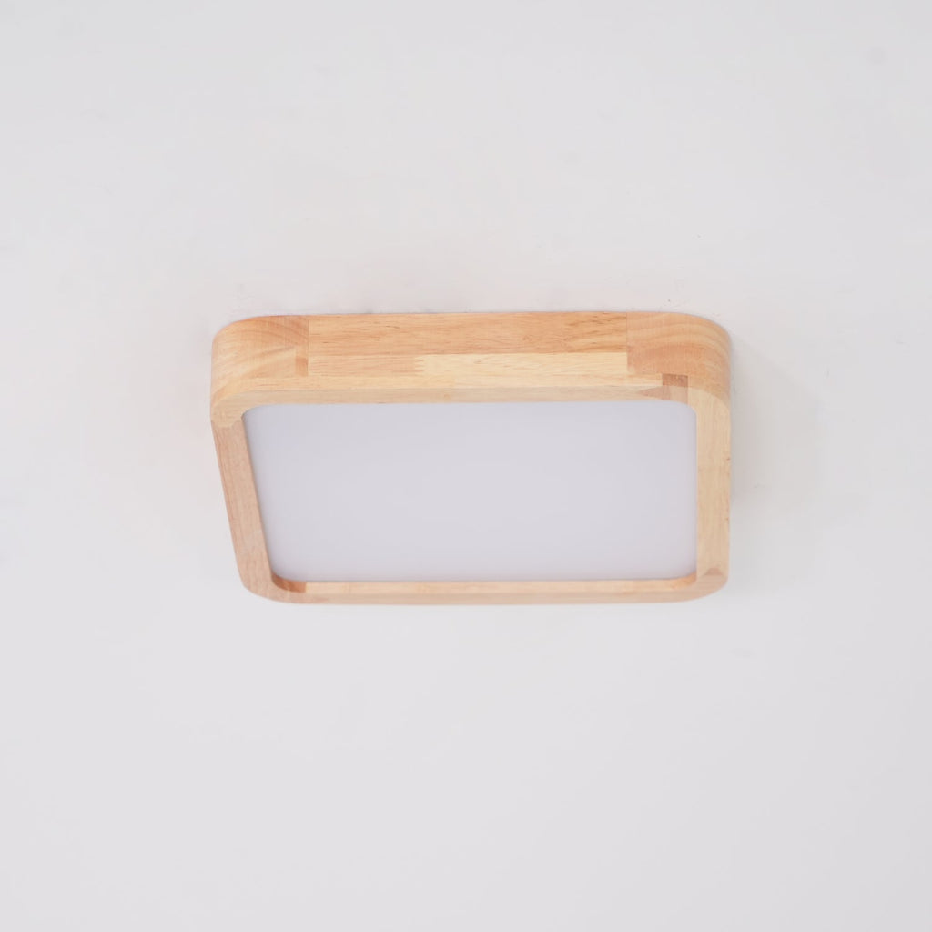 Hano Wooden Geometric Ceiling Light