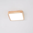 Hano Wooden Geometric Ceiling Light