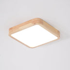 Hano Wooden Geometric Ceiling Light