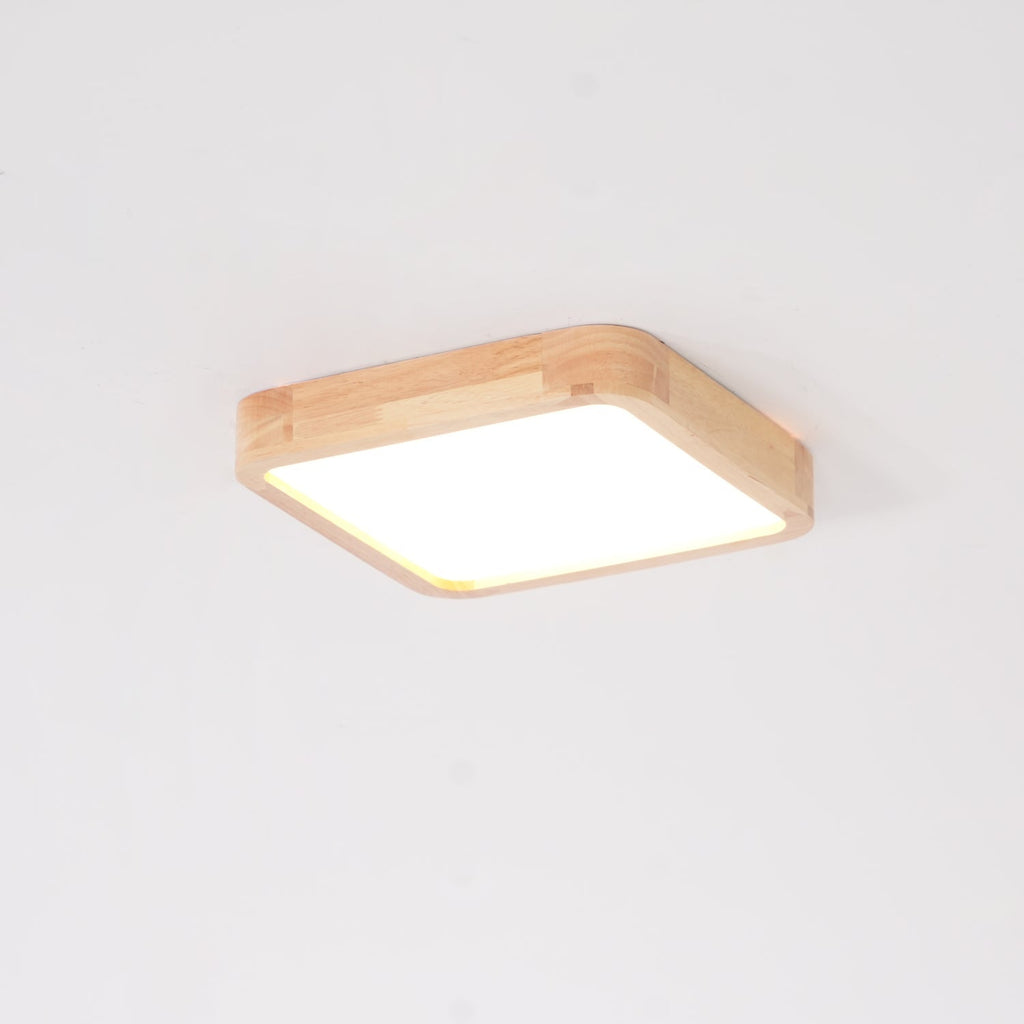 Hano Wooden Geometric Ceiling Light