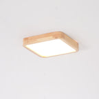 Hano Wooden Geometric Ceiling Light