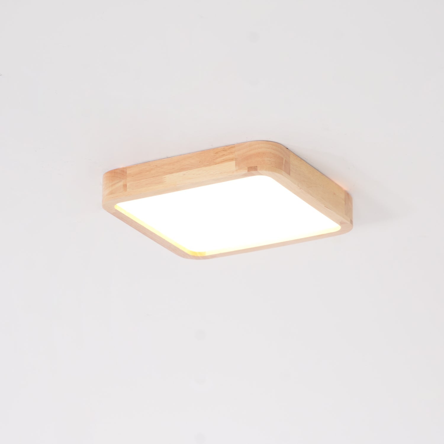 Hano Wooden Geometric Ceiling Light