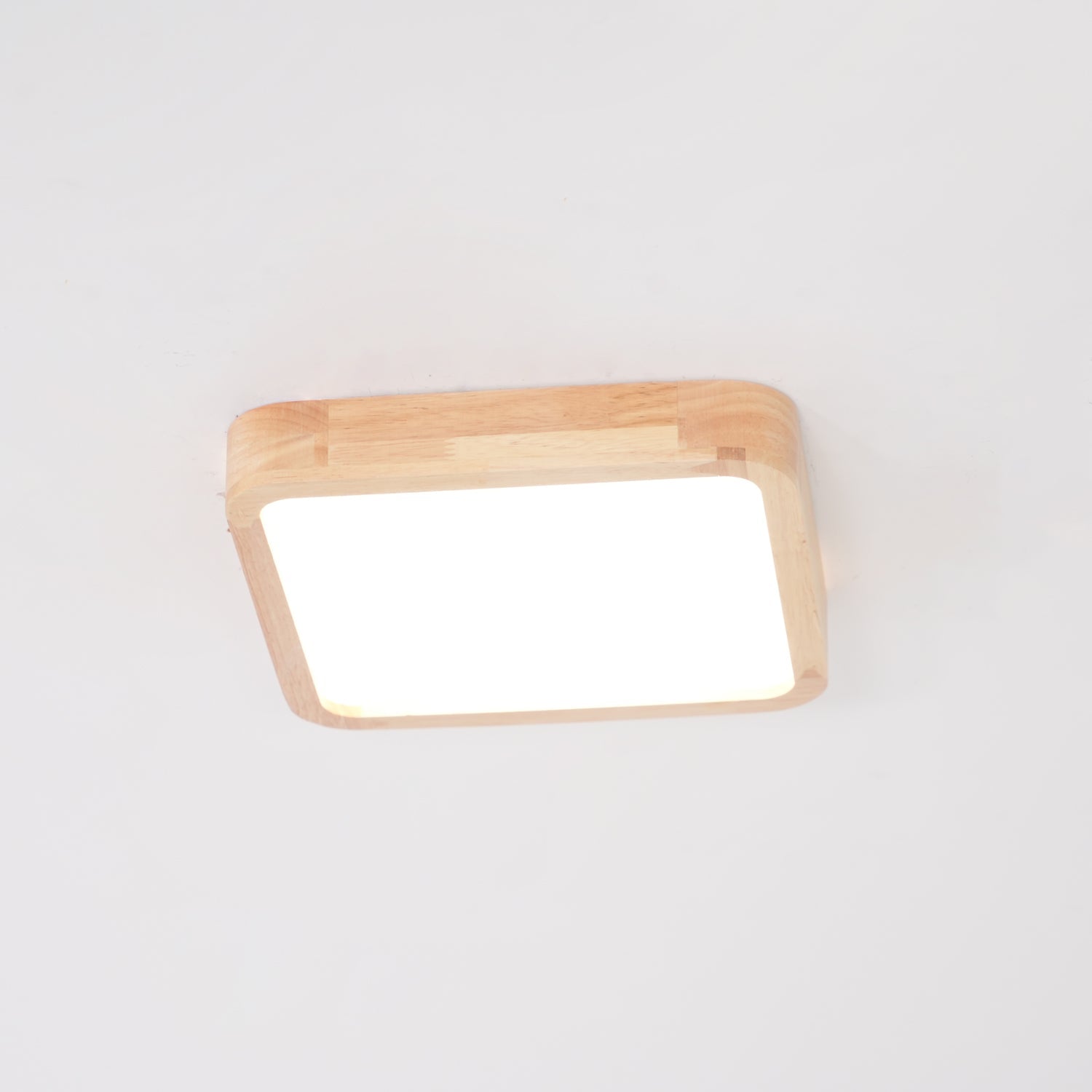 Hano Wooden Geometric Ceiling Light
