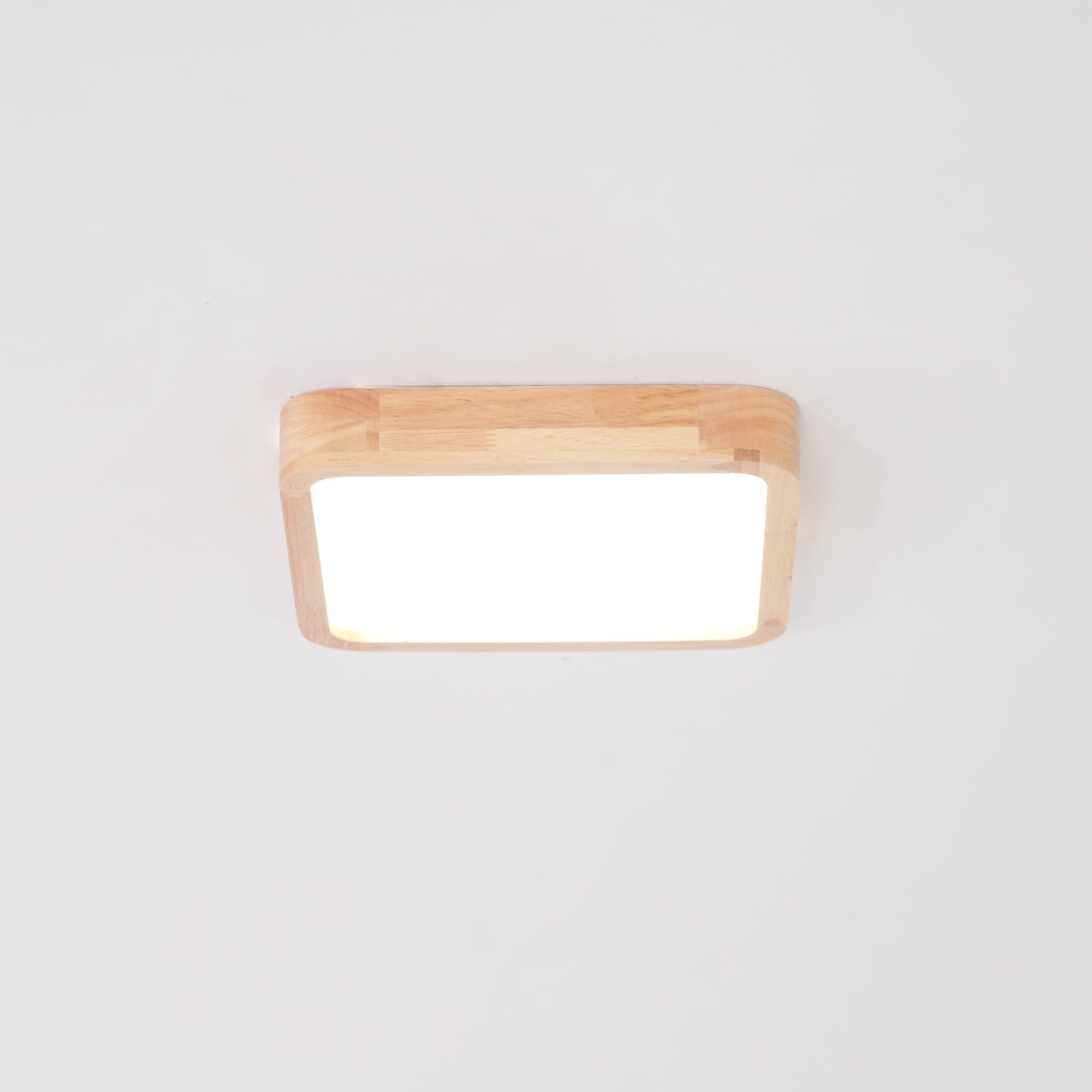 Hano Wooden Geometric Ceiling Light