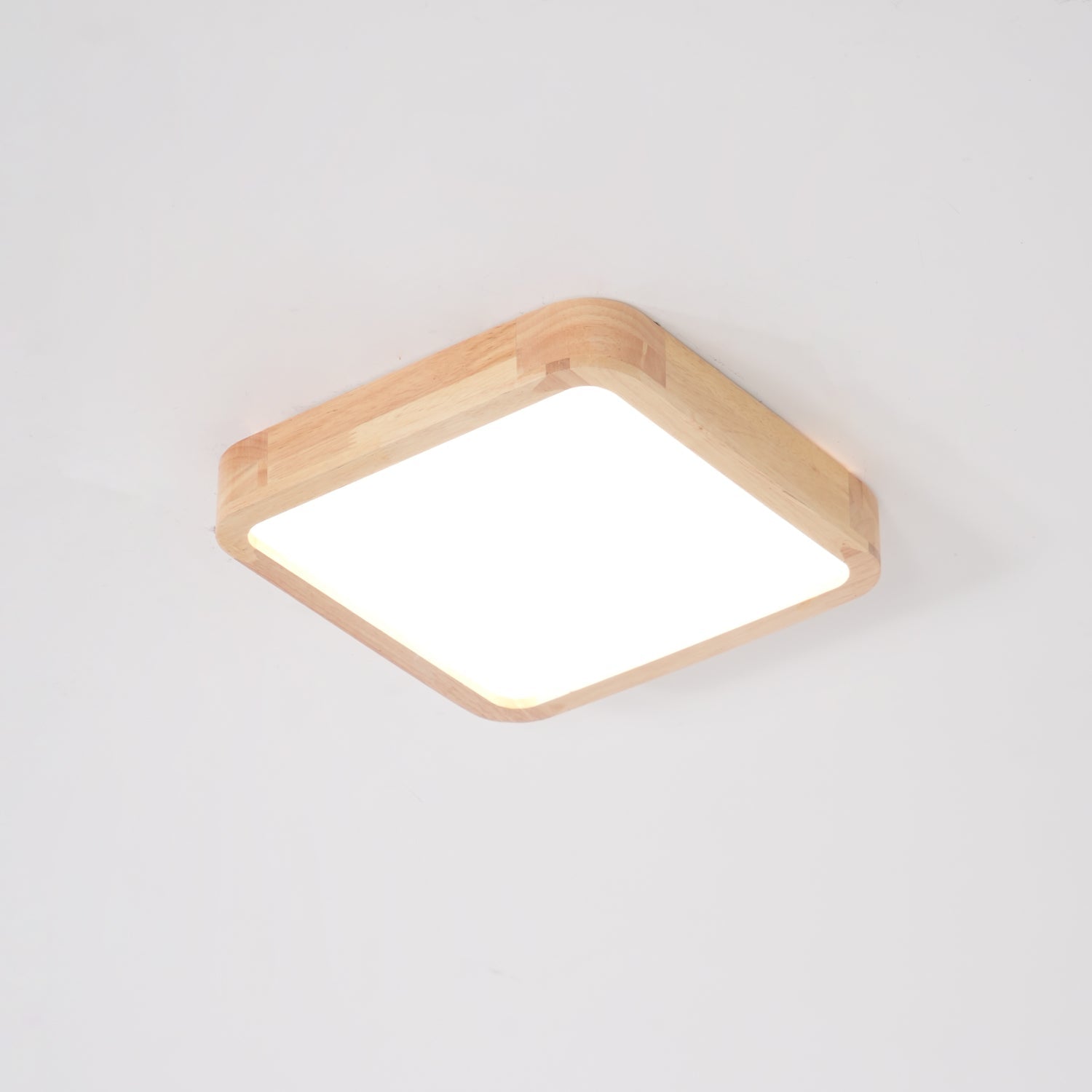 Hano Wooden Geometric Ceiling Light