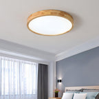 Hano Wooden Geometric Ceiling Light
