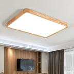 Hano Wooden Geometric Ceiling Light