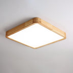 Hano Wooden Geometric Ceiling Light