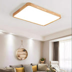 Hano Wooden Geometric Ceiling Light