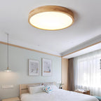 Hano Wooden Geometric Ceiling Light