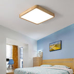 Hano Wooden Geometric Ceiling Light