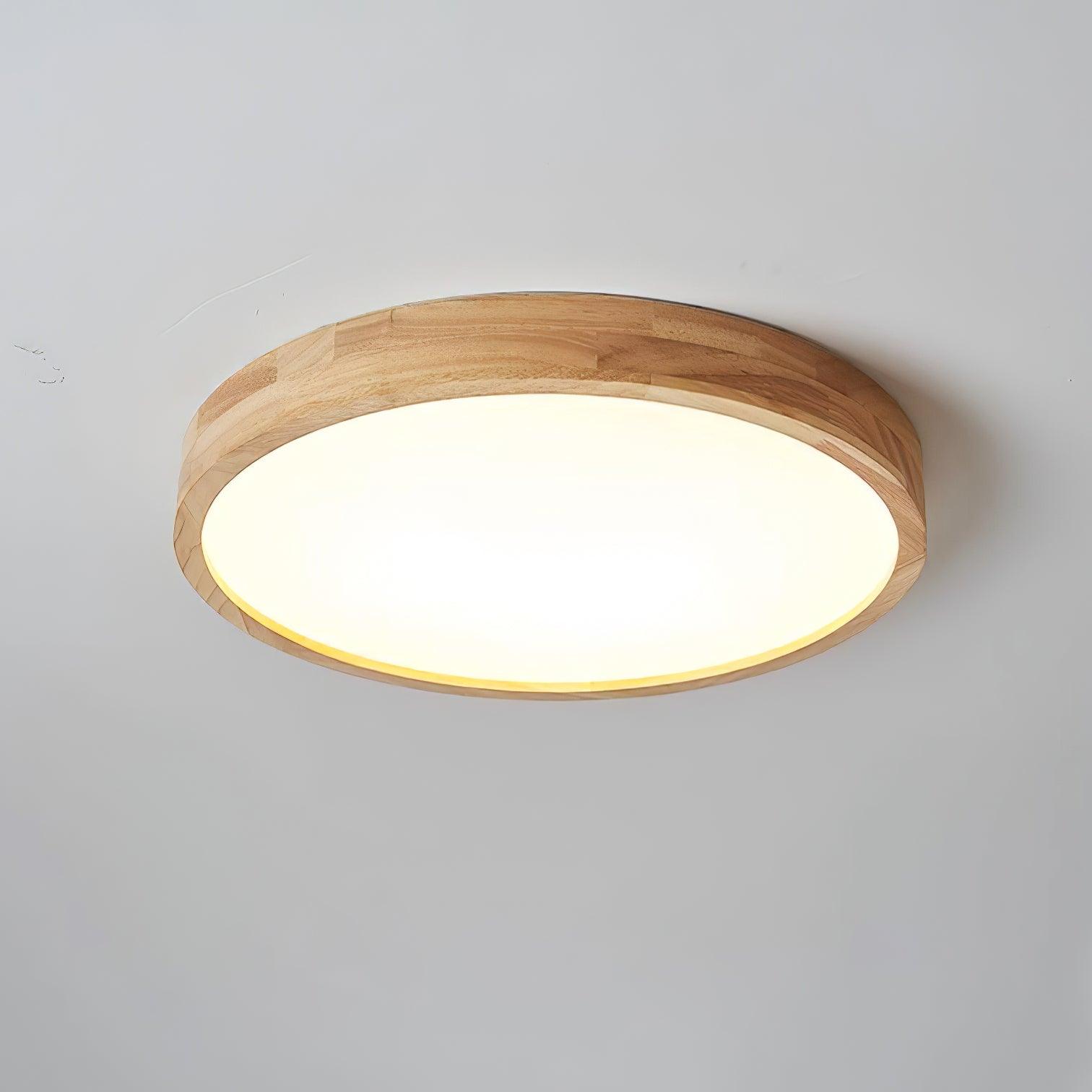 Hano Wooden Geometric Ceiling Light