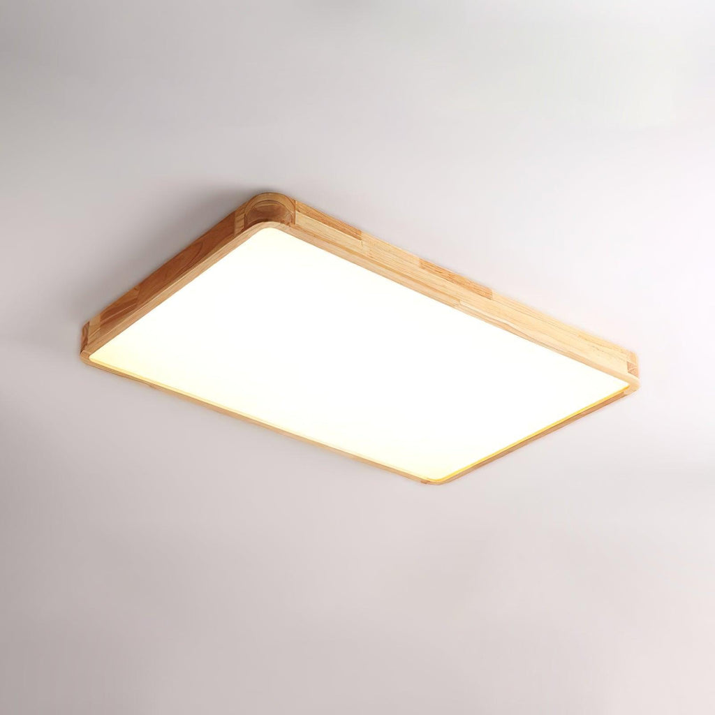 Hano Wooden Geometric Ceiling Light