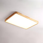 Hano Wooden Geometric Ceiling Light