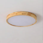 Hano Wooden Geometric Ceiling Light