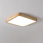 Hano Wooden Geometric Ceiling Light