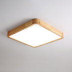 Hano Wooden Geometric Ceiling Light
