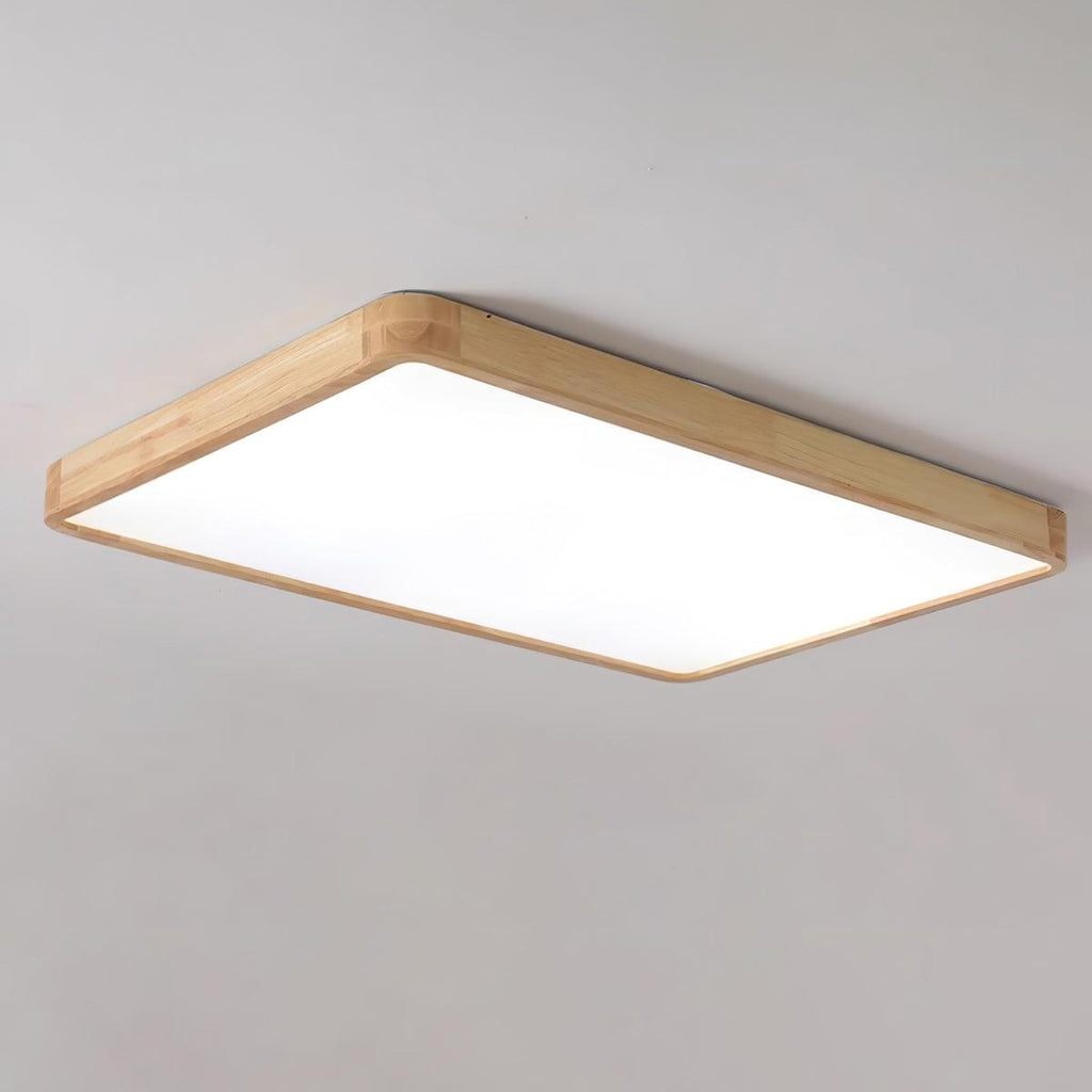 Hano Wooden Geometric Ceiling Light