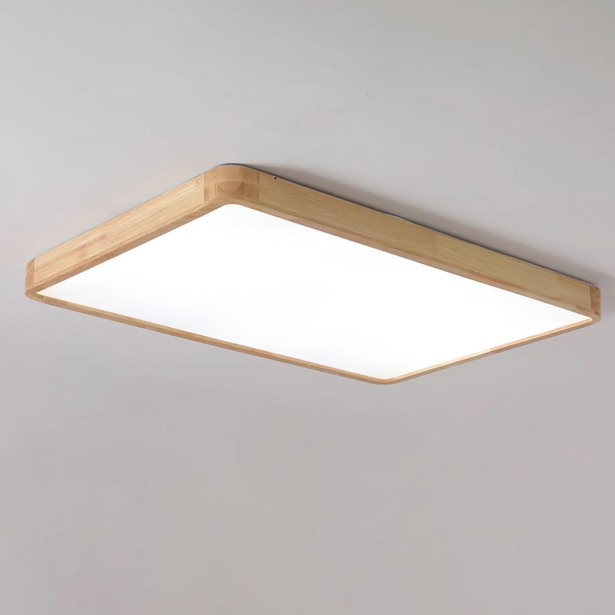 Hano Wooden Geometric Ceiling Light