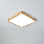 Hano Wooden Geometric Ceiling Light