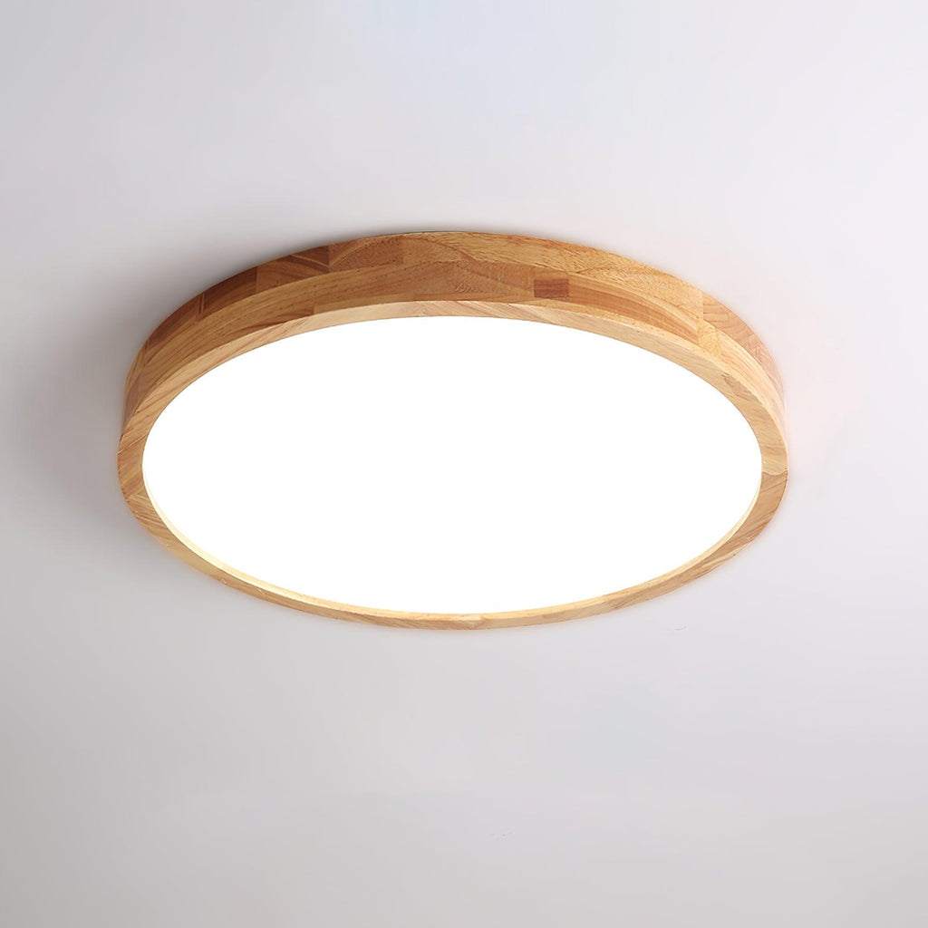 Hano Wooden Geometric Ceiling Light