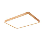 Hano Wooden Geometric Ceiling Light