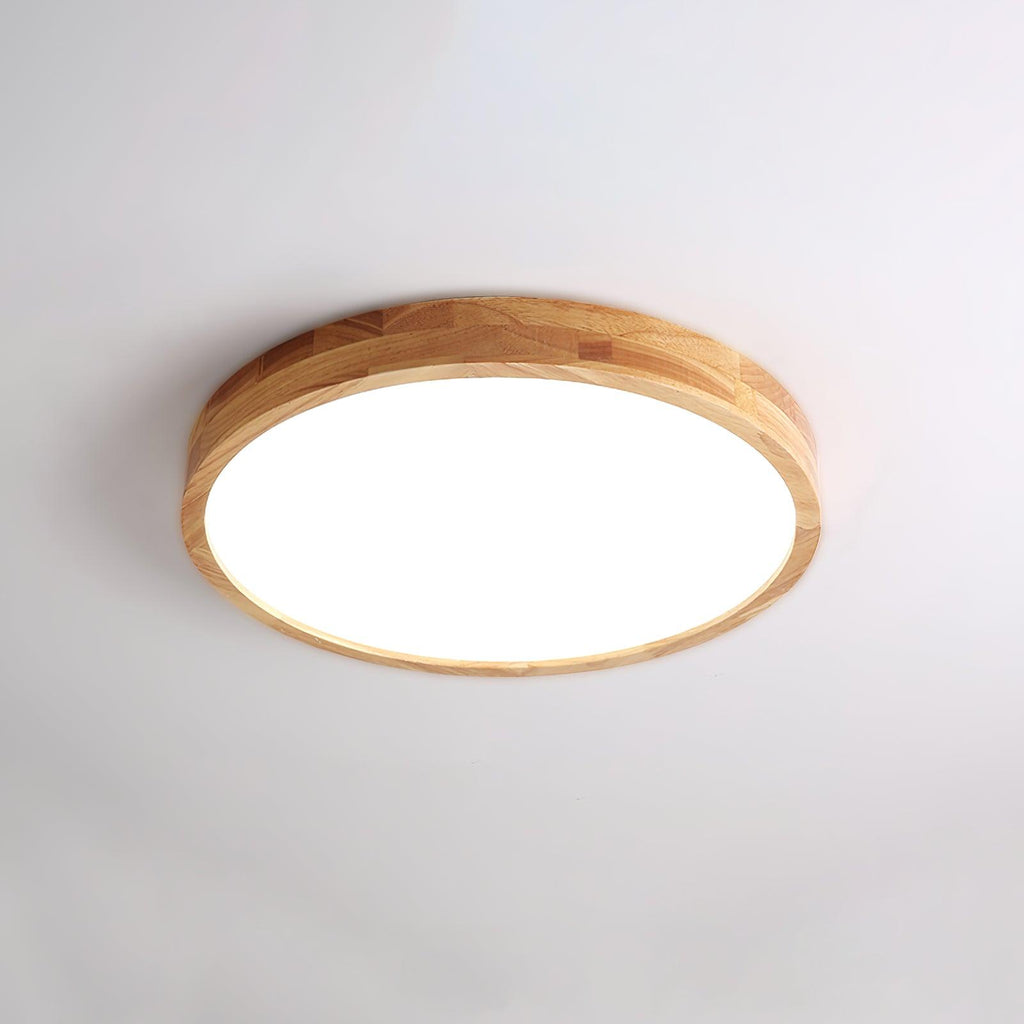 Hano Wooden Geometric Ceiling Light