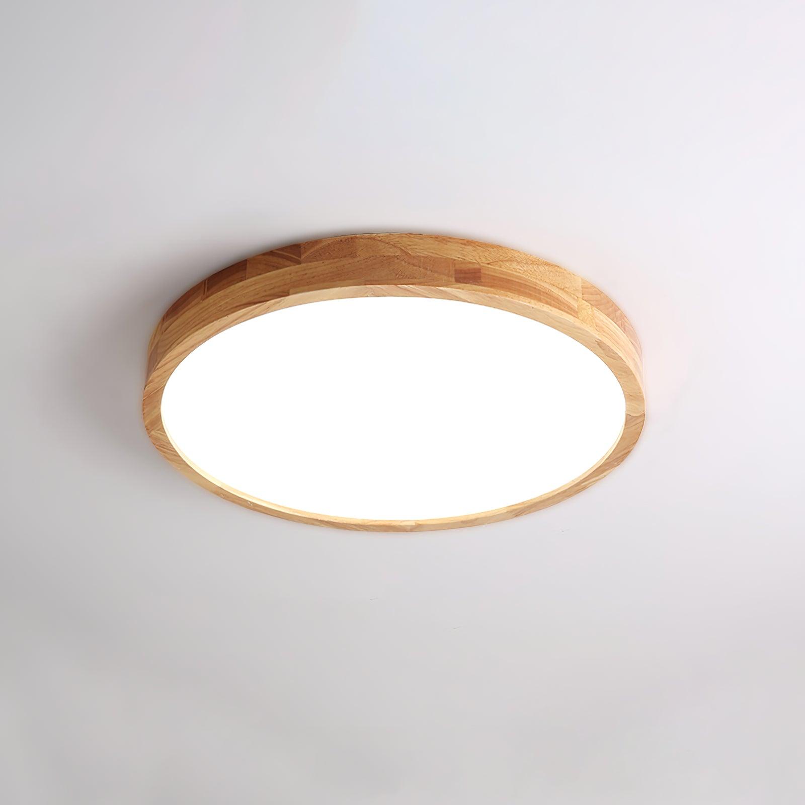 Hano Wooden Geometric Ceiling Light