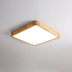 Hano Wooden Geometric Ceiling Light