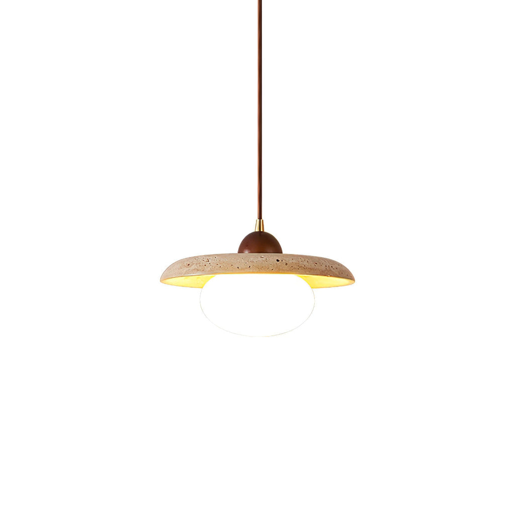 Ritta Travertine Pendant Light Six Style