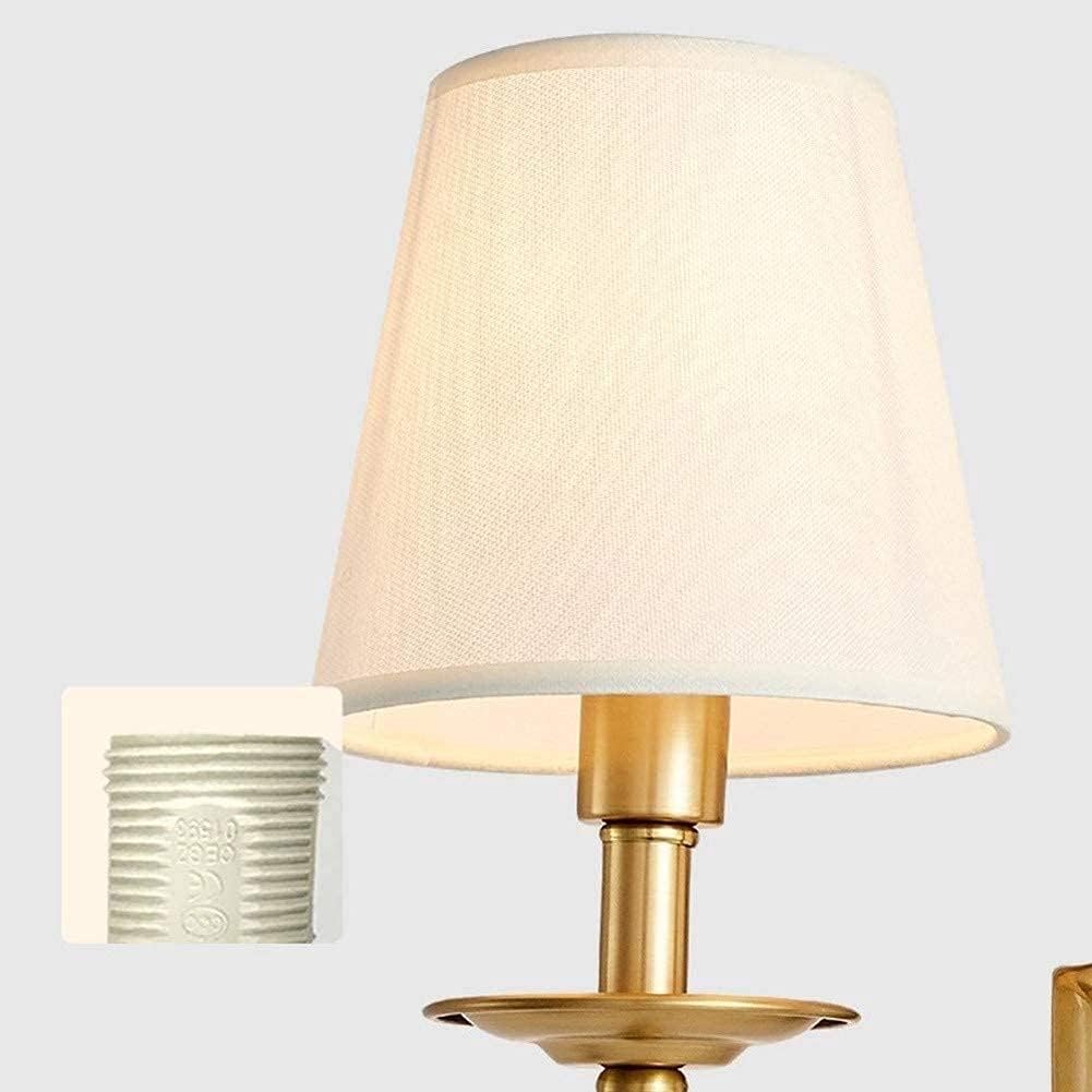 Chloe Vintage Fabric Shades Wall Lamp
