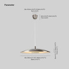 Arisha  kitchen  Pendant Light White& Nickel Post Modern