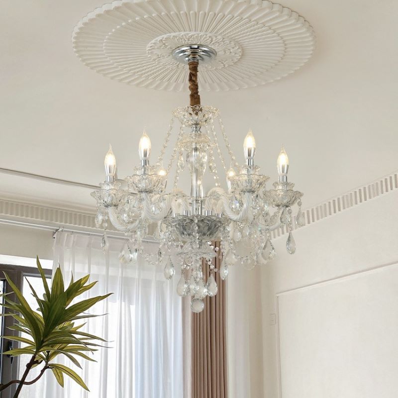 Silva Chandelier  French Crystal Living Room Dining Room