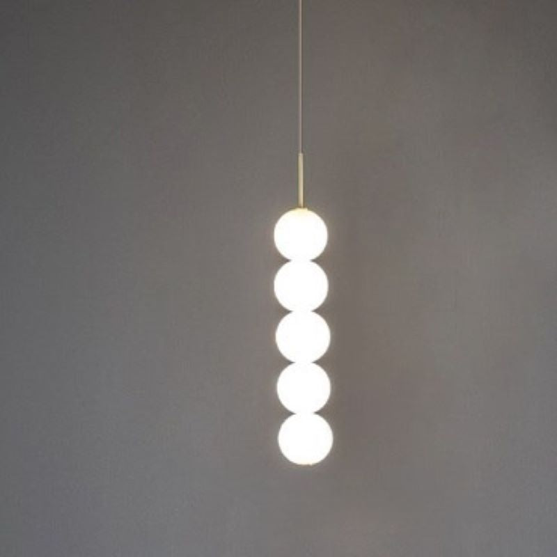 Valentina  Pendant Light White Bubble Nordic