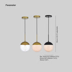 Hallie Modern PendantLight Metal Glass Living Room Dining Room Bedroom