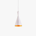 Haillie Nordic Cone-shaped Pendant Light Metal Bedroom