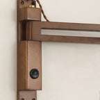 Wall Lamp with Travertine Cylinder Shade for Minimalist Ambiance