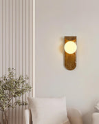 Gavino Wooden Wall Lamp
